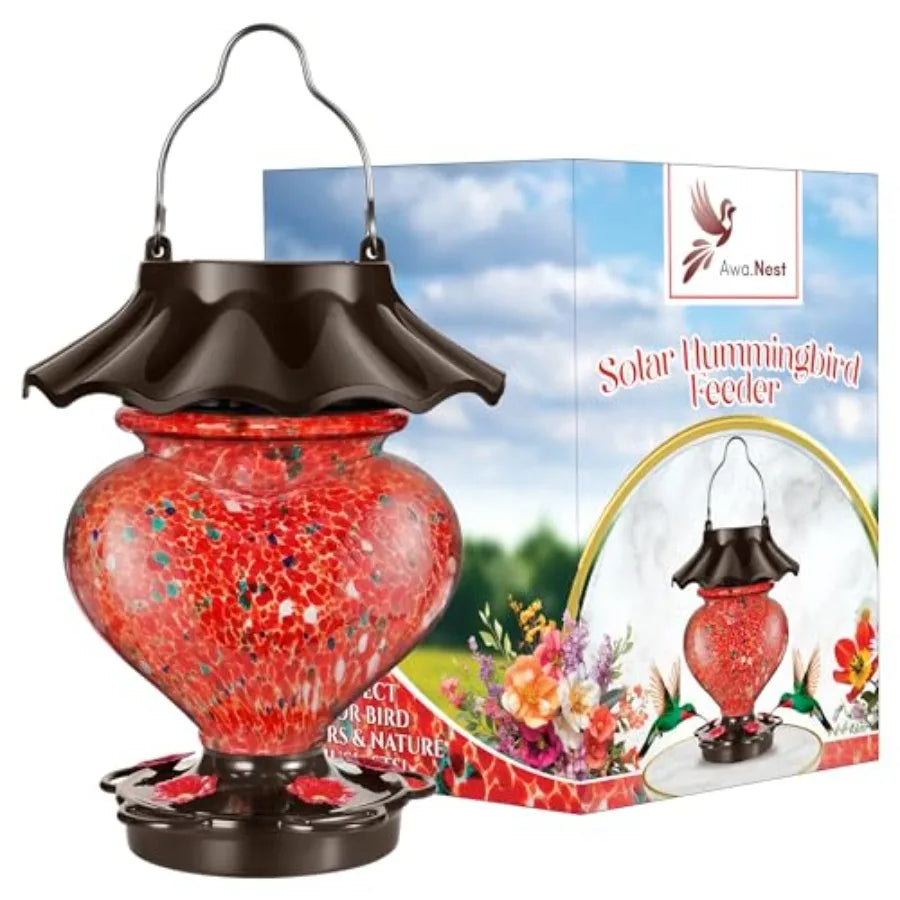 Solar Hummingbird Feeder