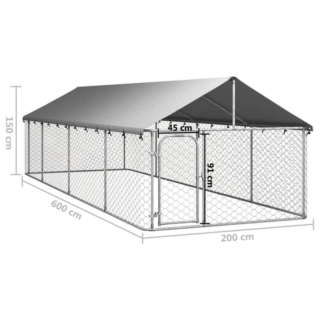 Kennel with Roof/Fences