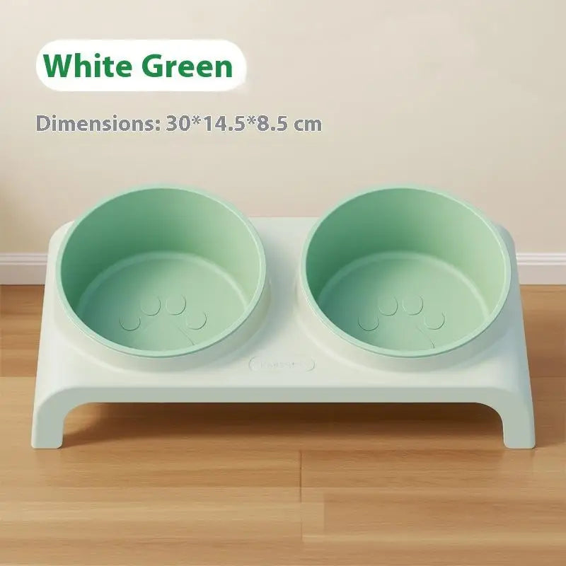 Food Feeders Pet Cat/Dog Double Bowls