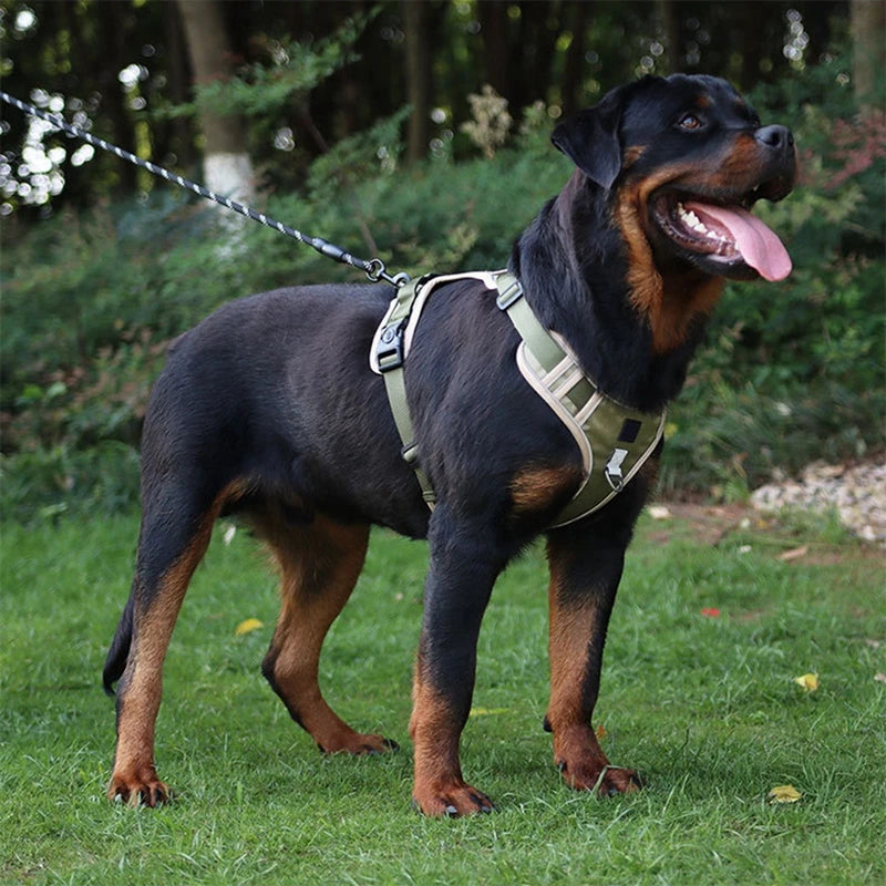 Dog Harness Reflective M/L Tactical Vest