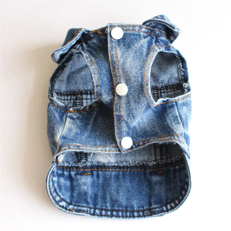 Denim Dog Clothes