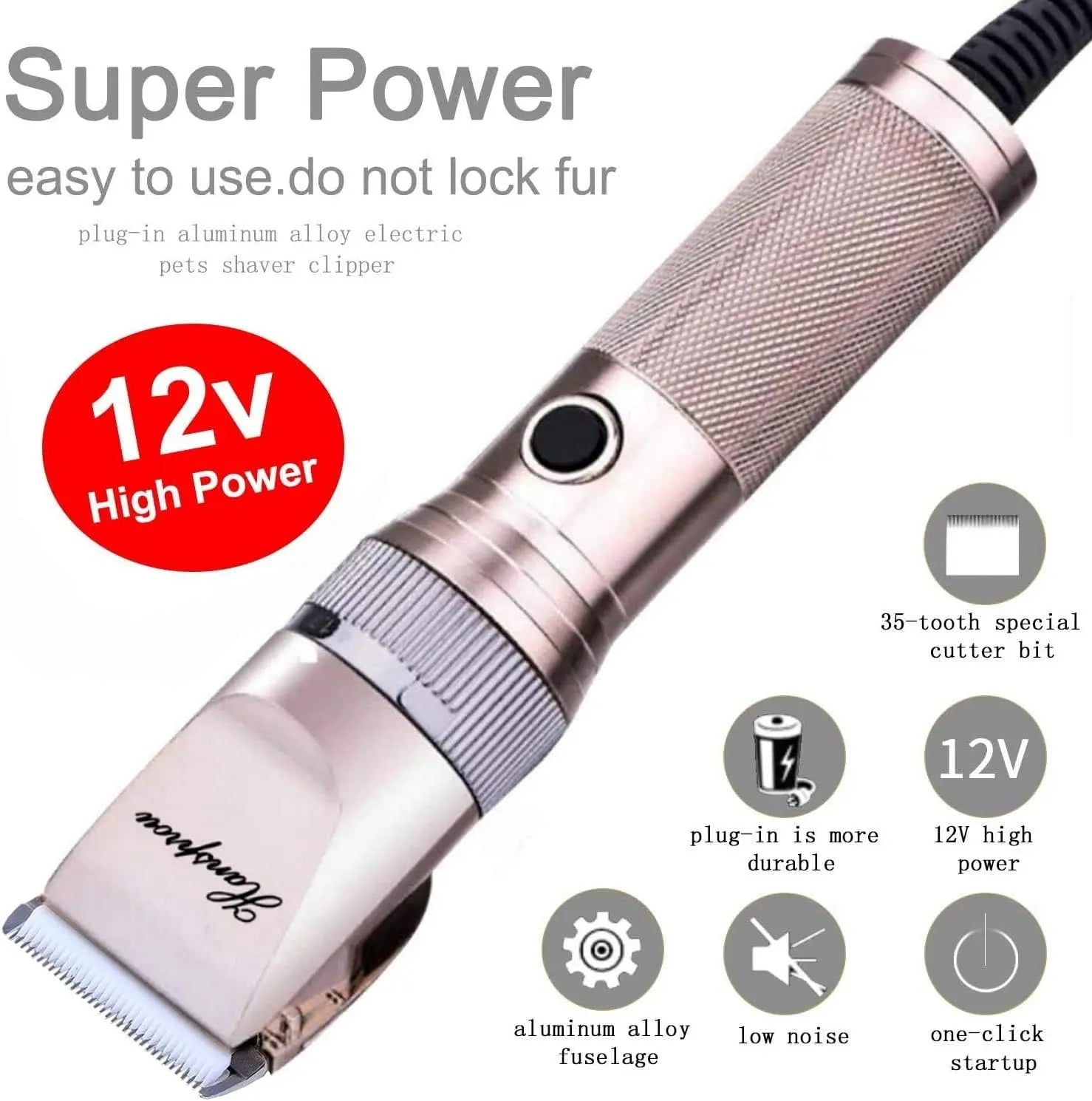 Professional Pet Grooming Clippers