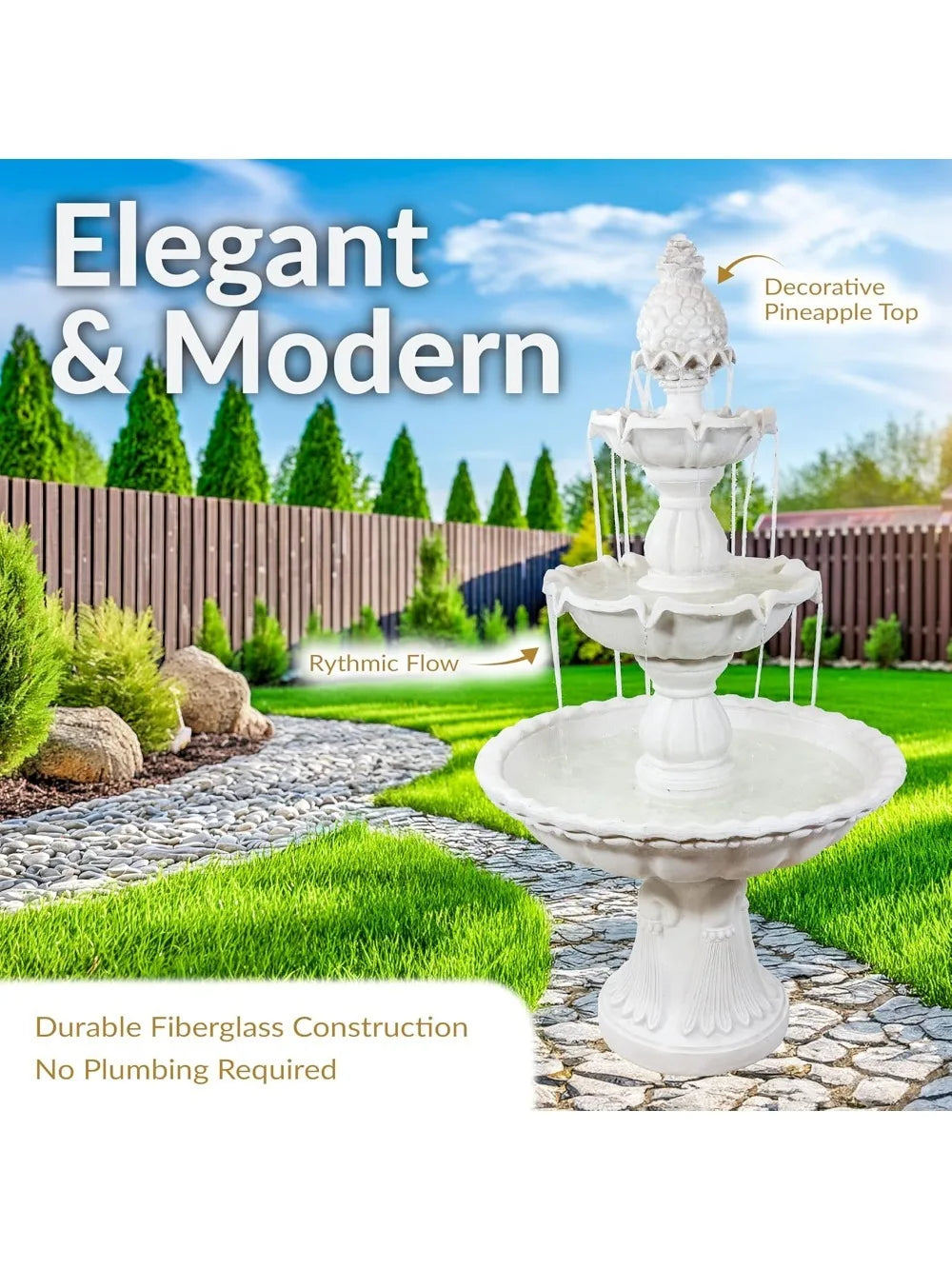 Large Electric Water Fountain
