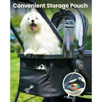 Stroller for Small Pets One-Click Foldable