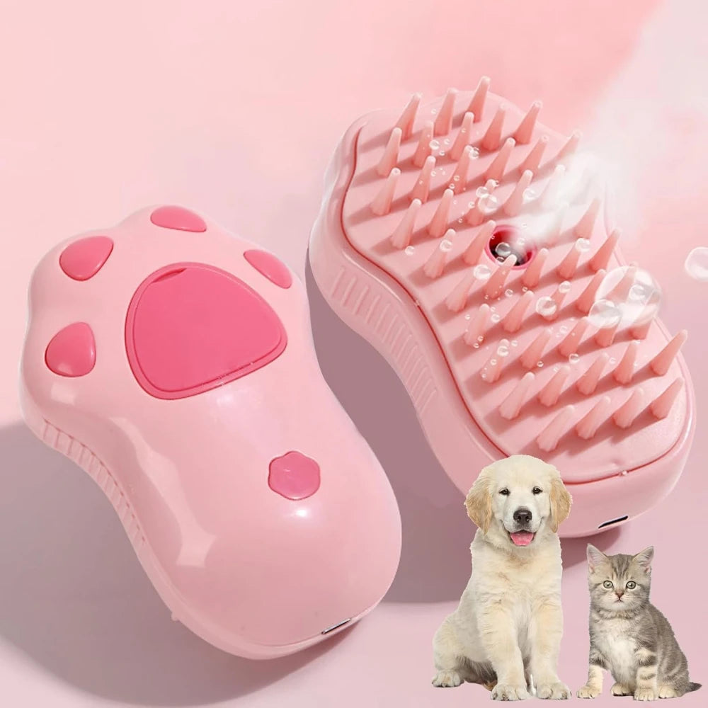 Cat Steam Brush for Shedding