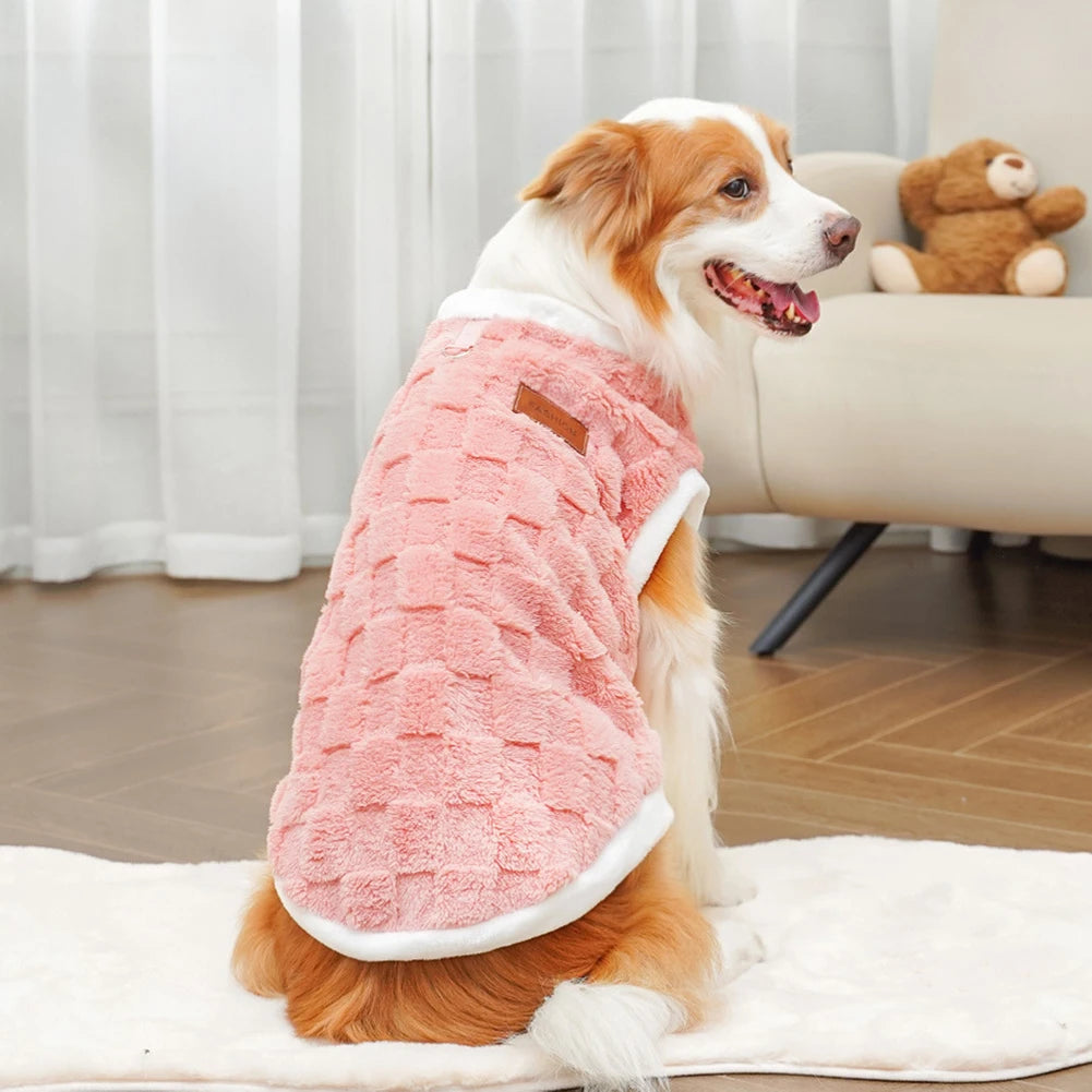 S-6XL Dog Warm Flannel Clothes