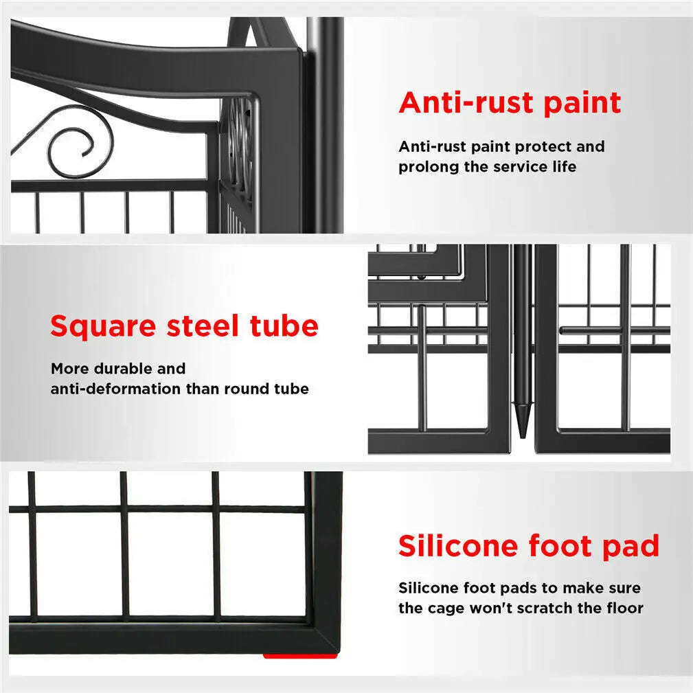 Metal Dog Playpen, Foldable