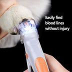 LED Light Pet Nail Clipper Strap