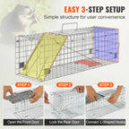 Live Animal Cage Trap Humane
