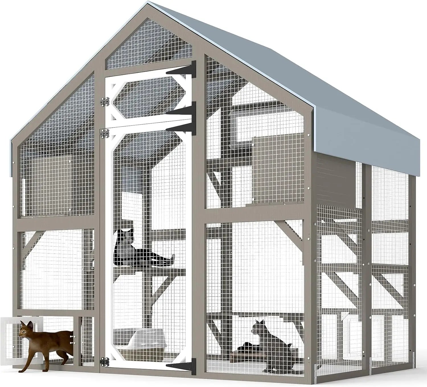 71" Large Cat Enclosure