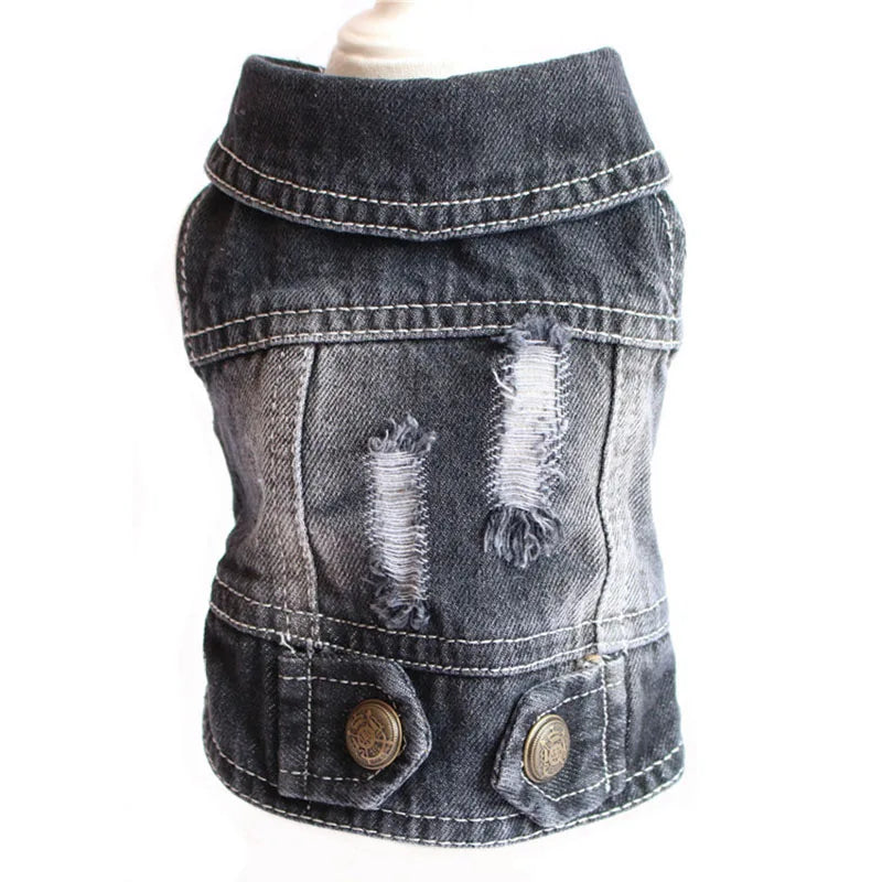 Denim Dog Clothes
