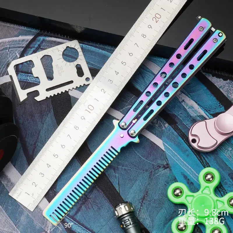Foldable Comb Stainless Steel