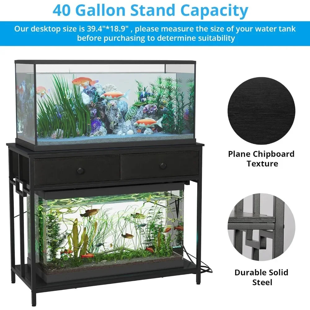 Customizable 40 Gal Aquarium Stand