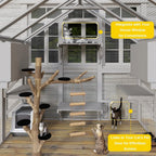 71" Large Cat Enclosure