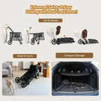 Medium Dog Stroller for Small to Large Dogs