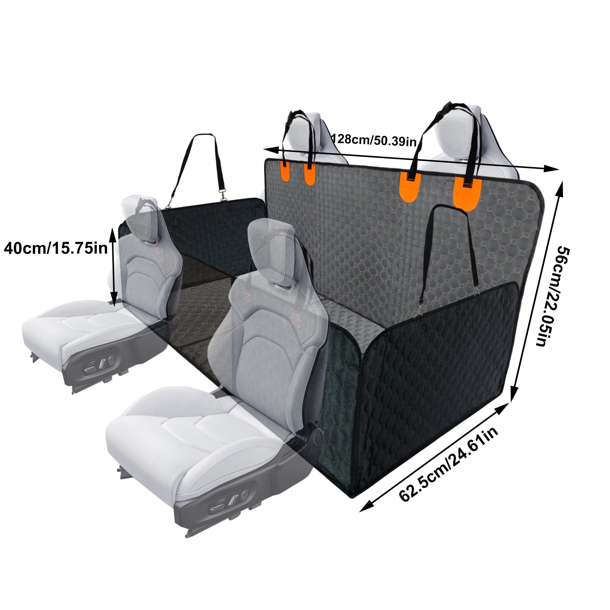 Back Seat Extender for Dog