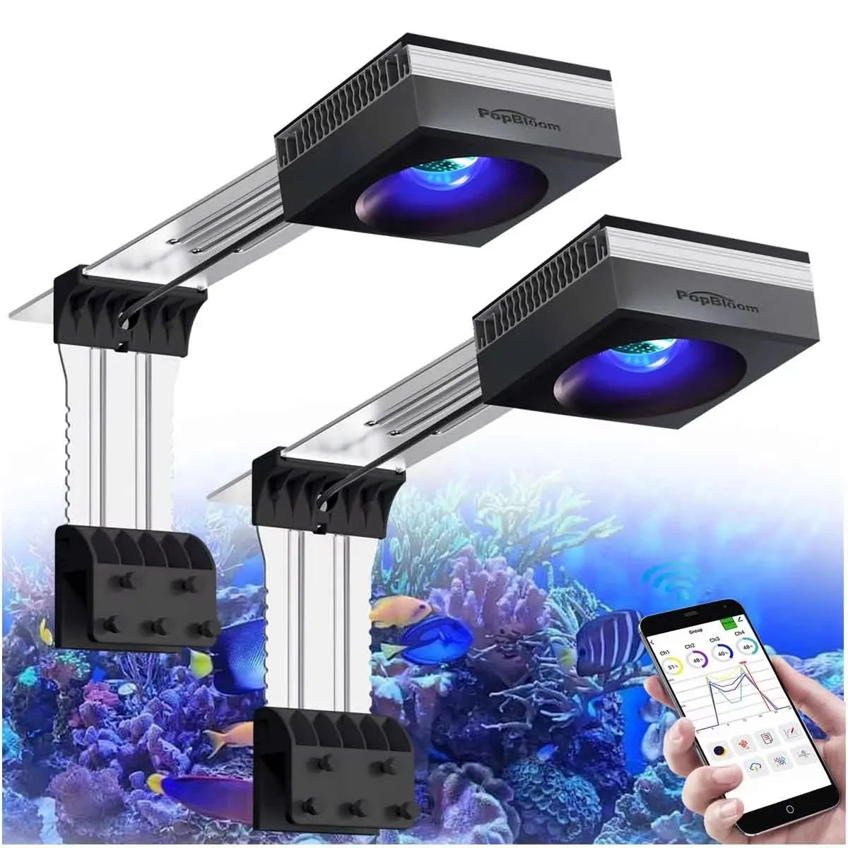 WiFi Reef Aquarium Light 100W