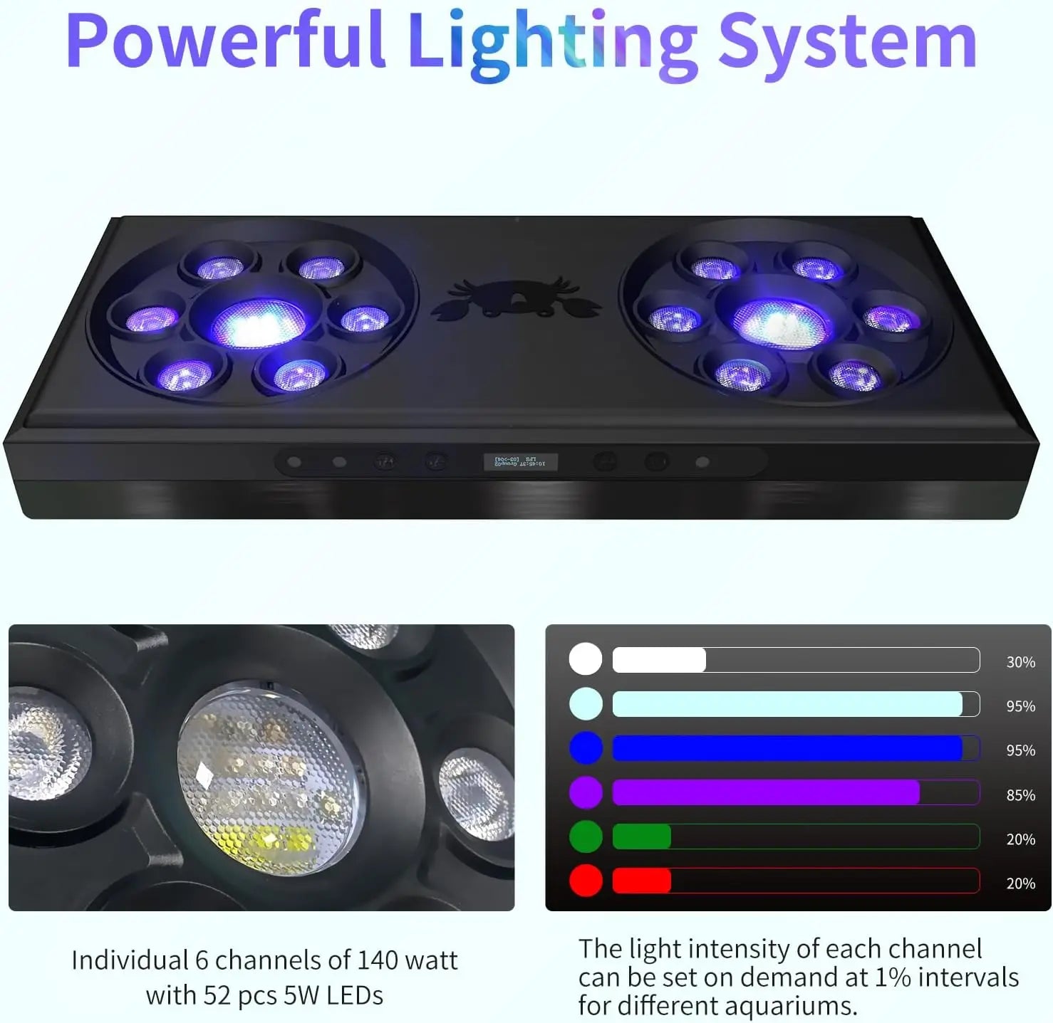Aquarium Light- 140W Reef Light