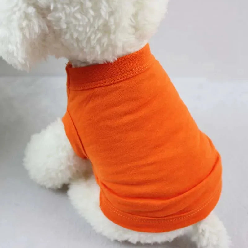 Pure Cotton Dog/Cats Shirts S/M/L
