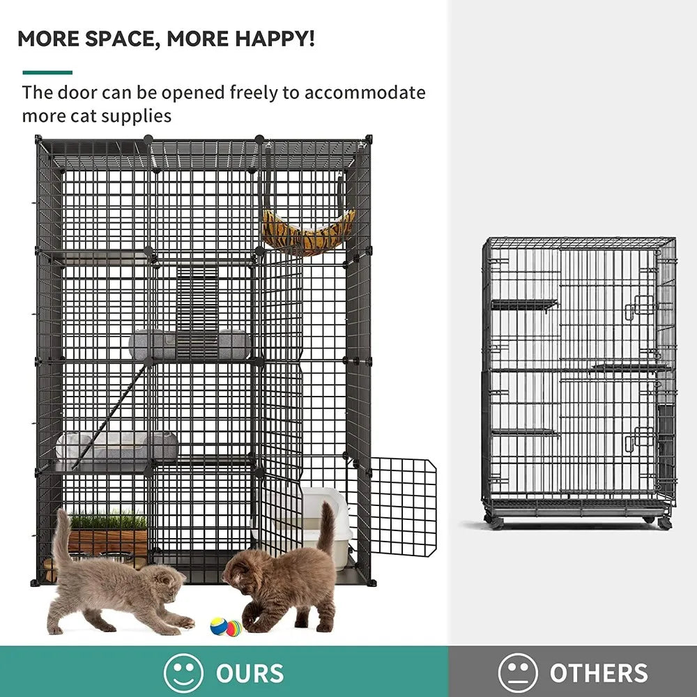 Large Cat Cage Enclosure