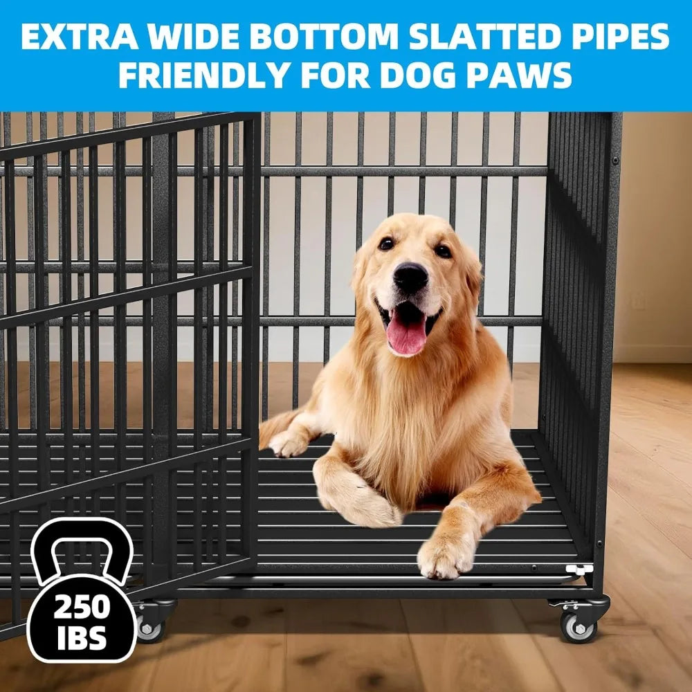 64" Heavy Duty  Indestructible Dog Crate