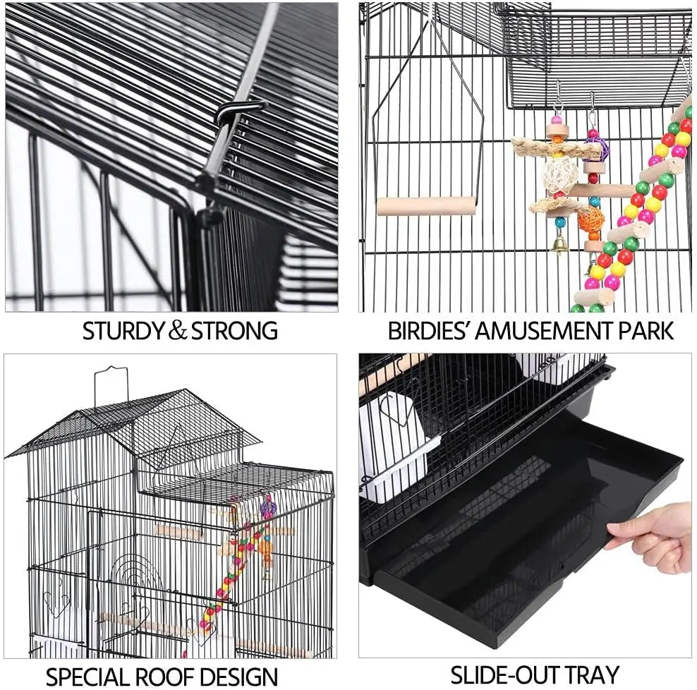 Large Bird Cage/Toys