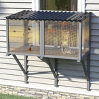 Cat Catio with Mosquito-Proof