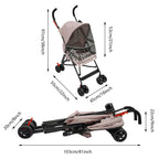 Foldable Pet Stroller
