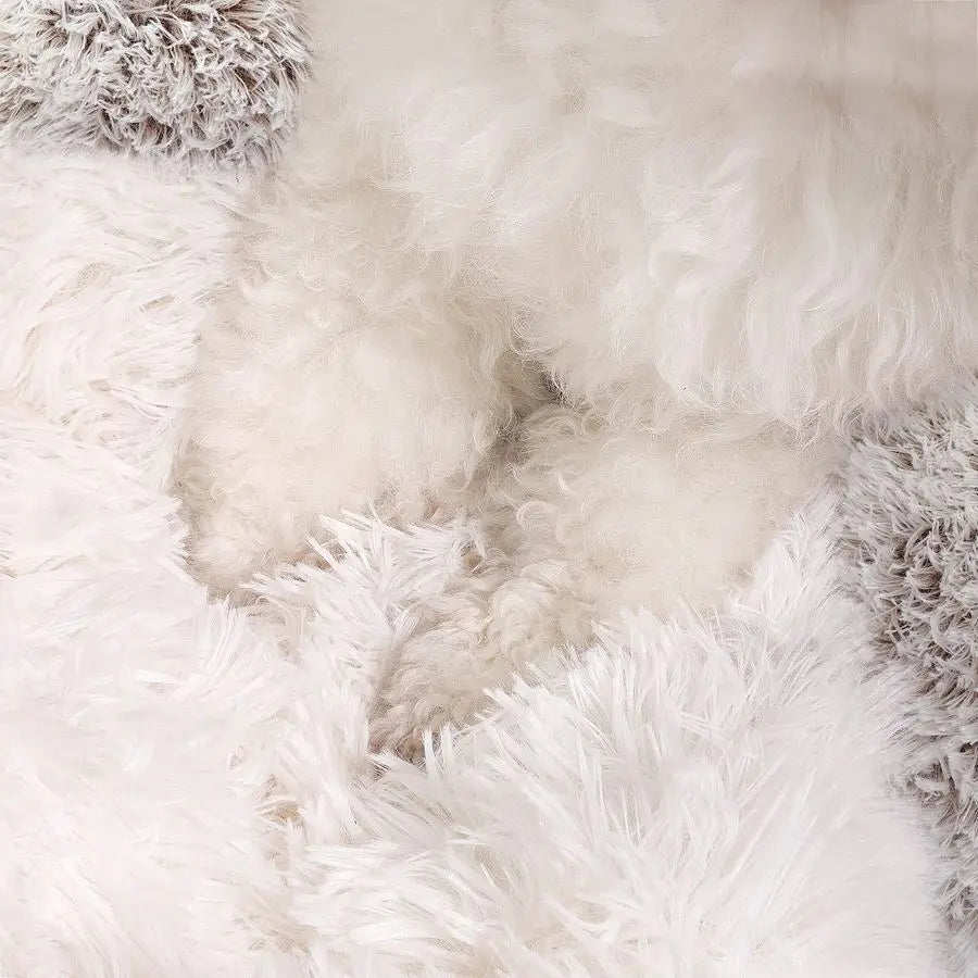 Round Hooded Donut  Bed