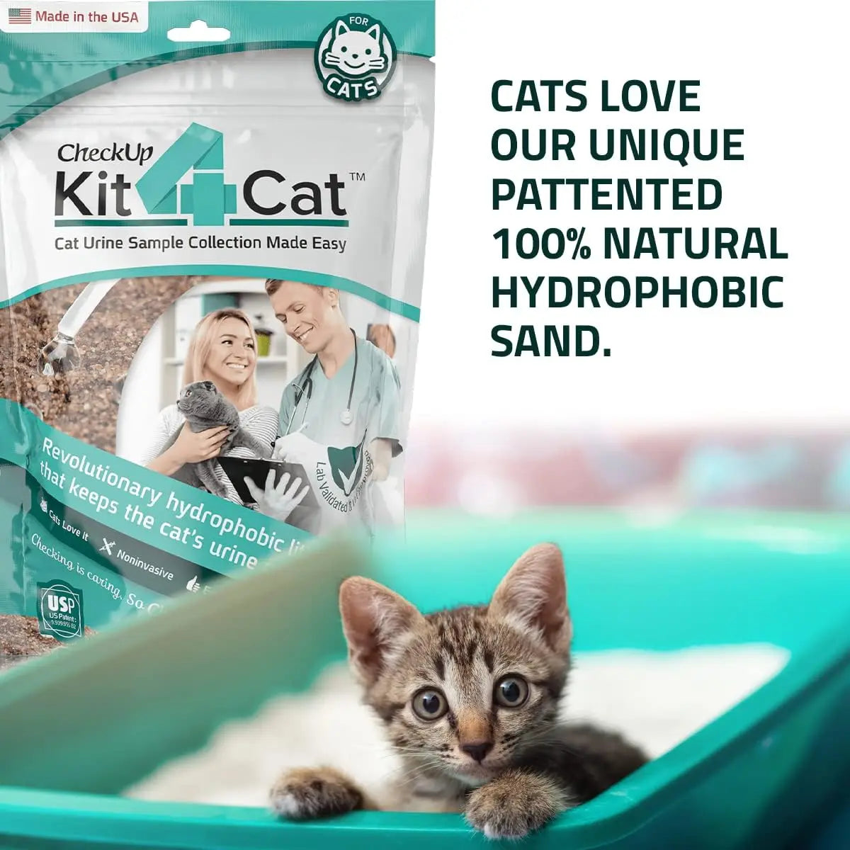 Cat Litter for Urine Collection