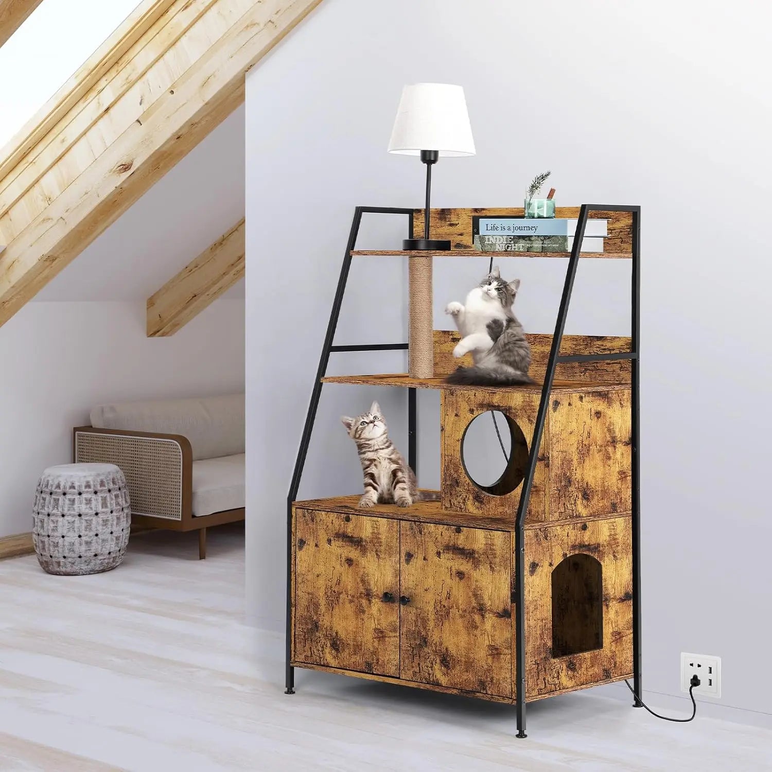 Cat Litter Box Enclosure
