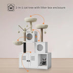 Litter Box Enclosure/Cat Tree