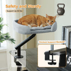 Cat Desk Bed, 360° Rotatable