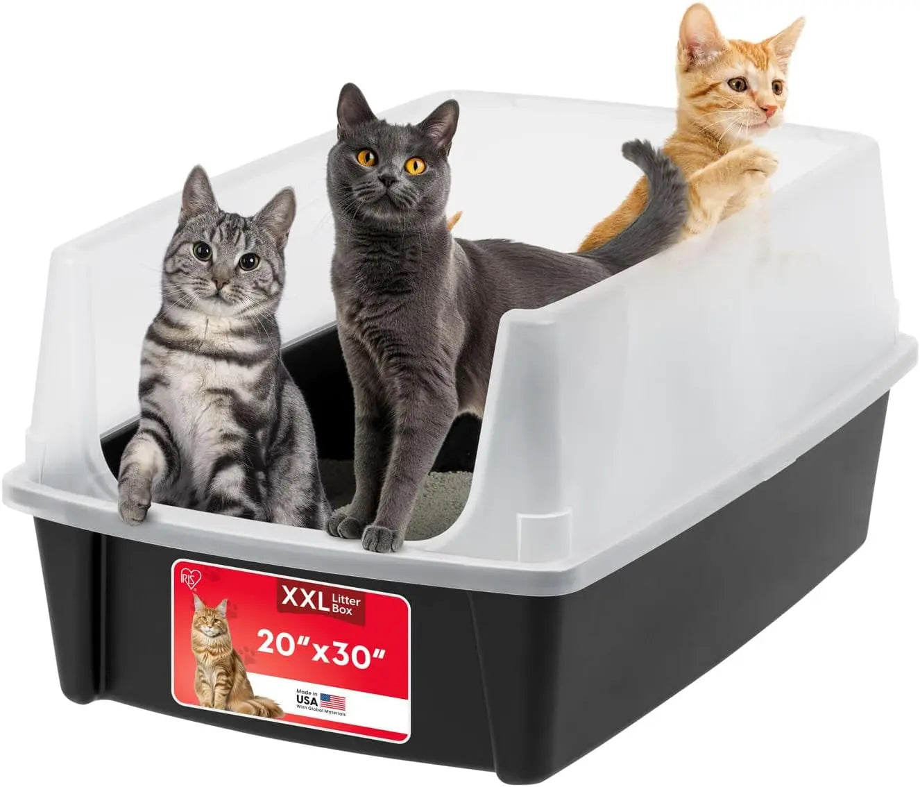 XL Open Top Cat Litter Box