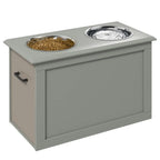 Raised Dog Feeding Station
