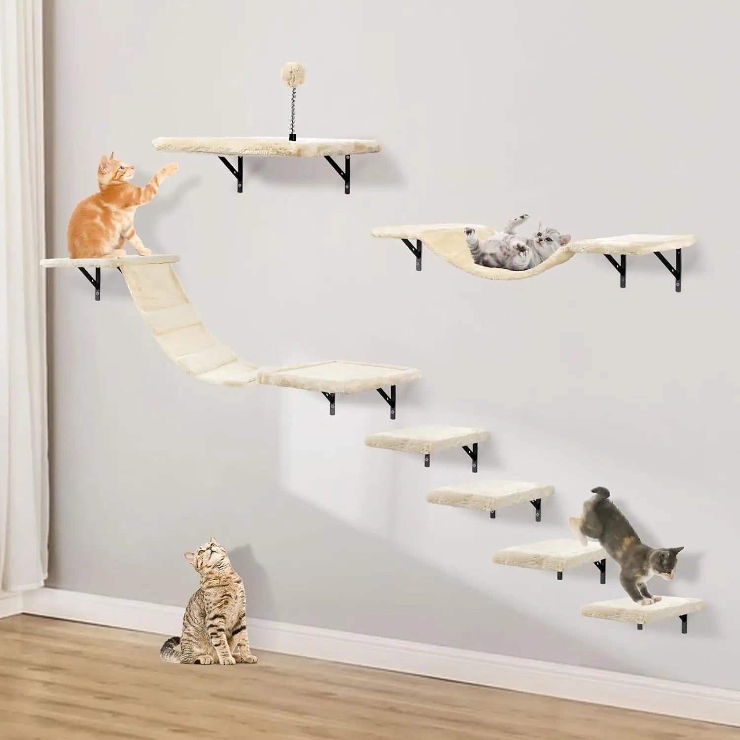 Wall-Mounted Cat Scratcher