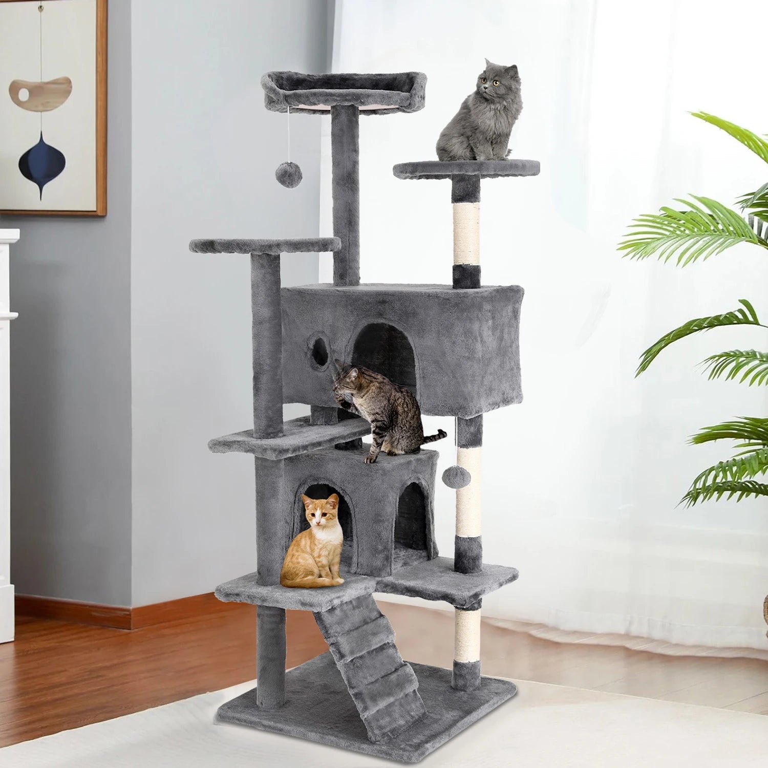 54/70 Inch Cat Tower