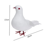 Artificial White Pigeon...