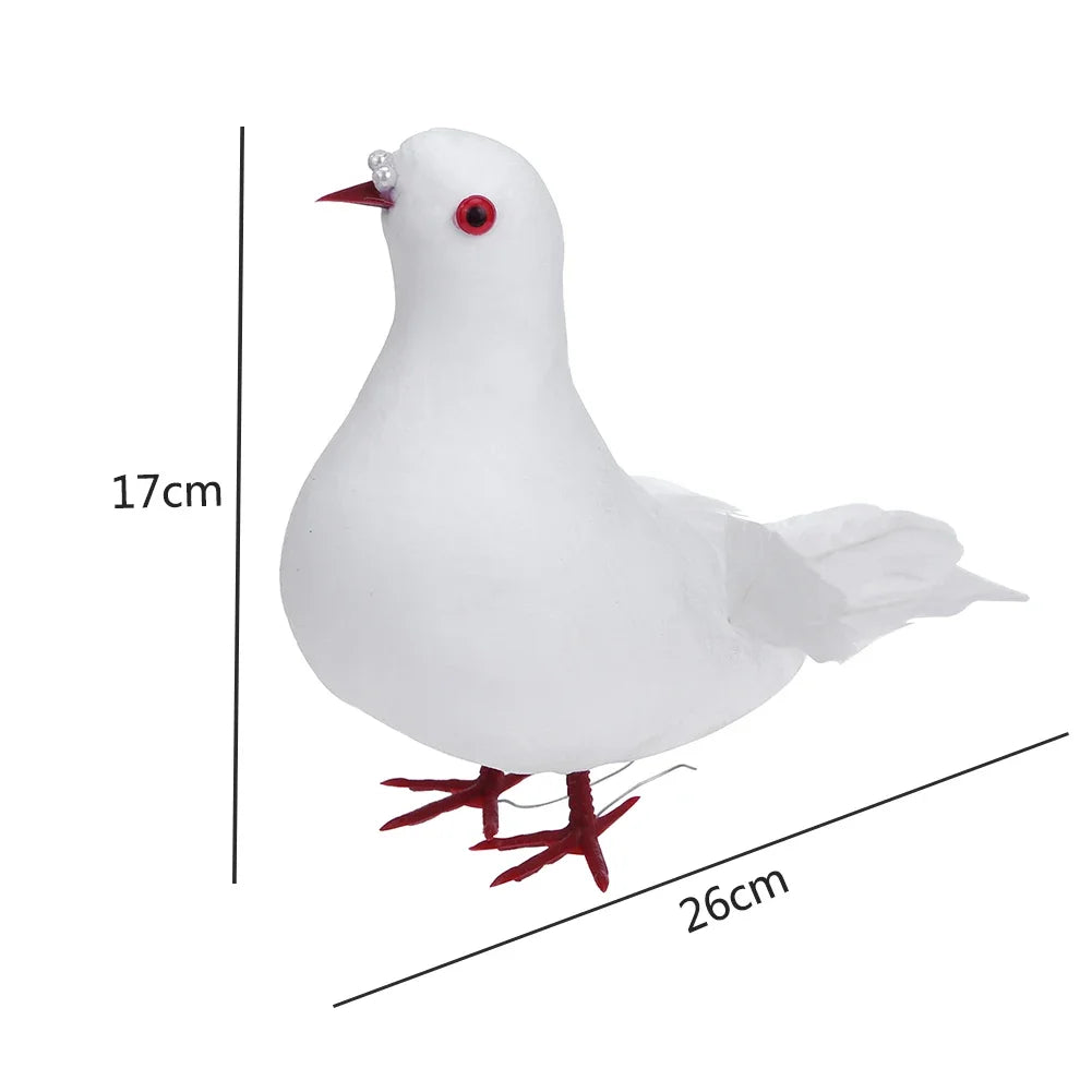 Artificial White Pigeon...