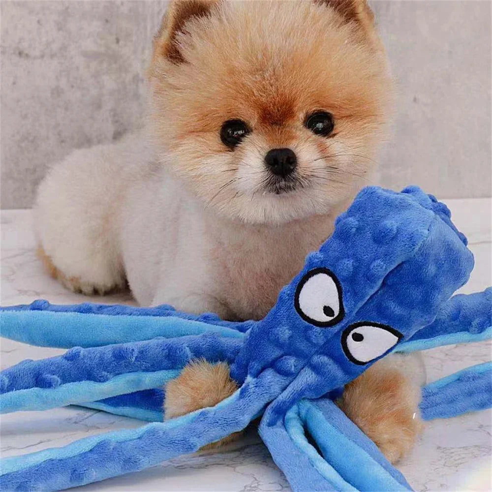 Octopus Plush Puppy Dog Chew