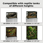 67-Gallon Reptile Tank Stand