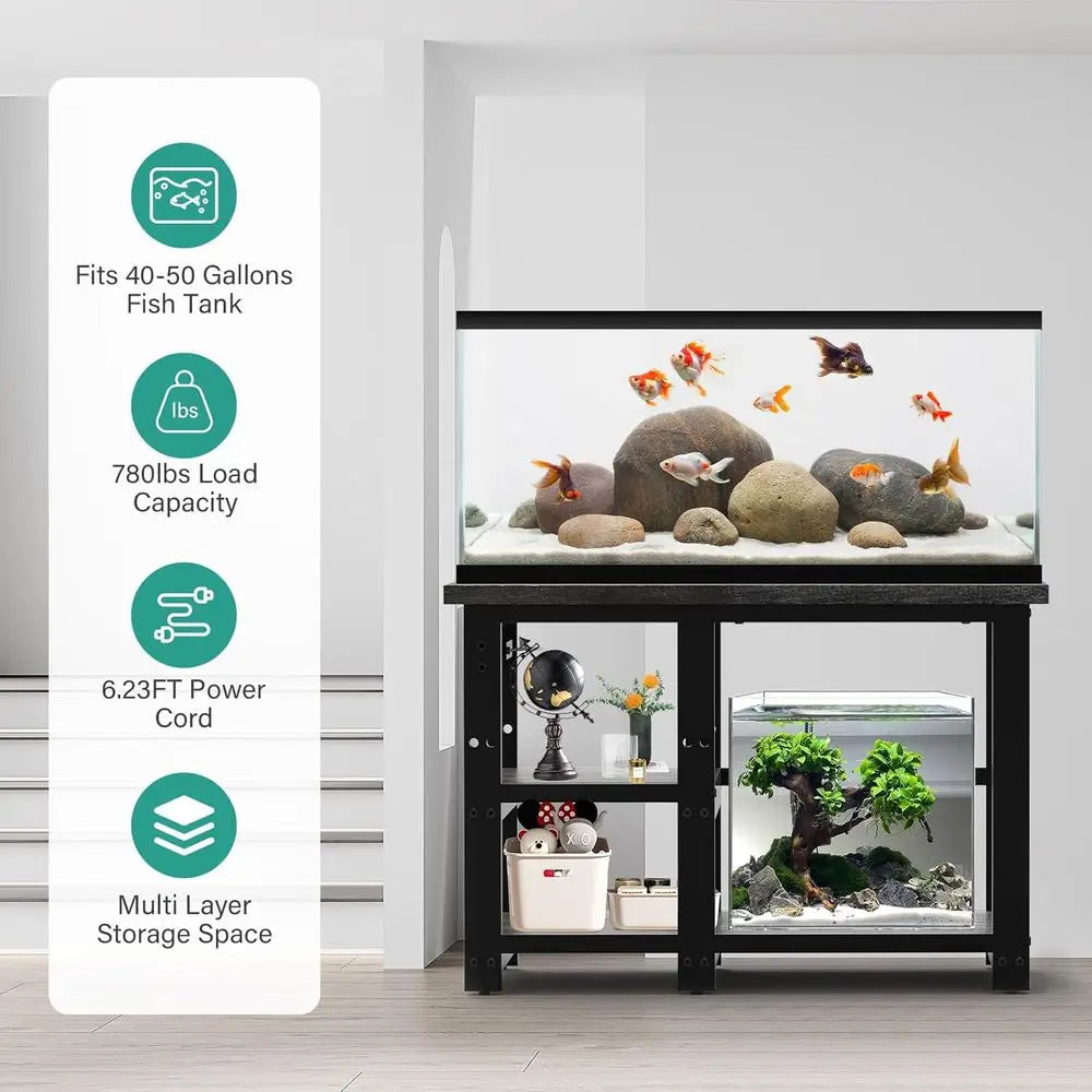 Fish Tank Stand, 720 lbs Capacity