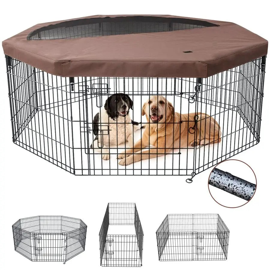 Foldable Dog Exercise Playpen