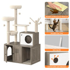 Cat Tree/Hidden Litter Box