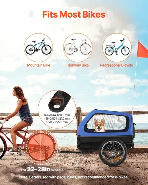 Bike Trailer for S/L Dogs