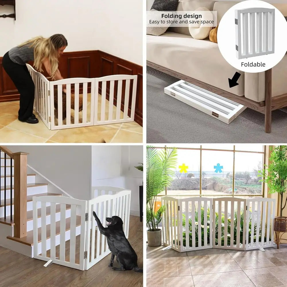 Freestanding Indoor Dog Gate