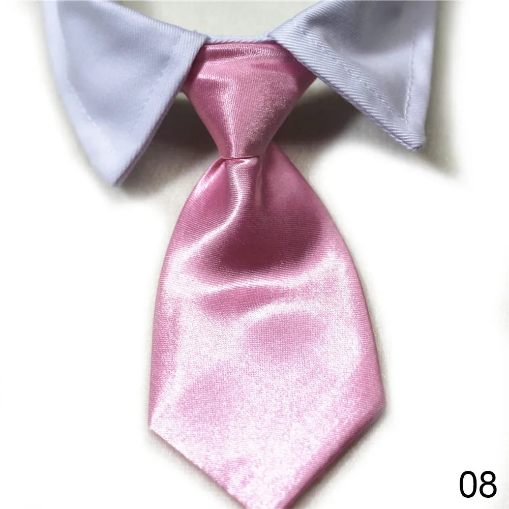Pet Dog/Cat Formal Necktie Tuxedo Bow