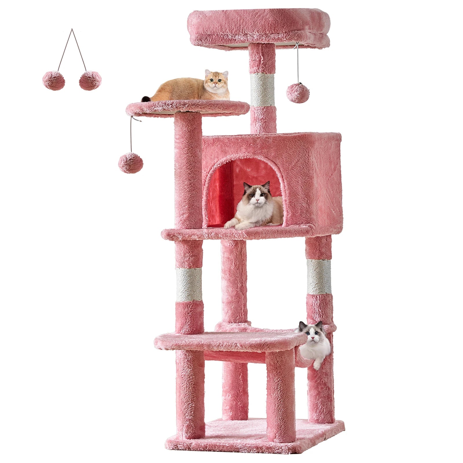 44In Cat Tree Tall Tower