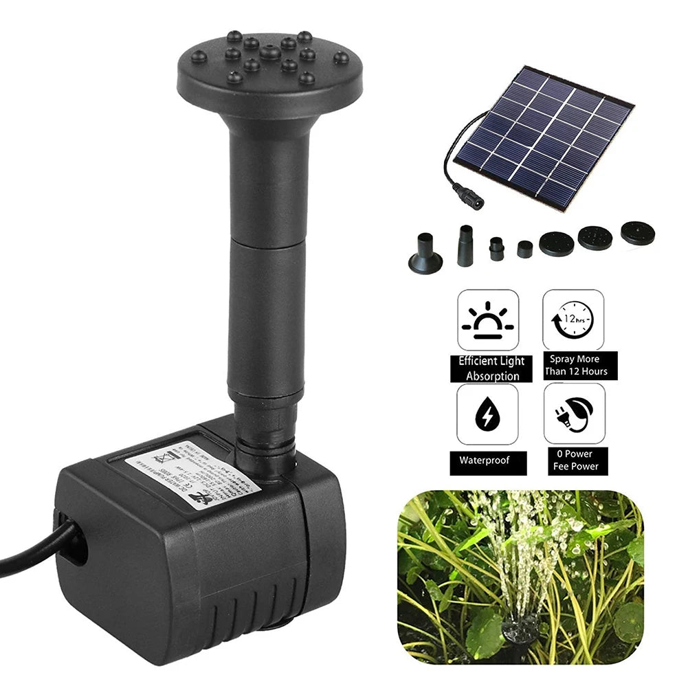 Solar Aquarium Wave Maker