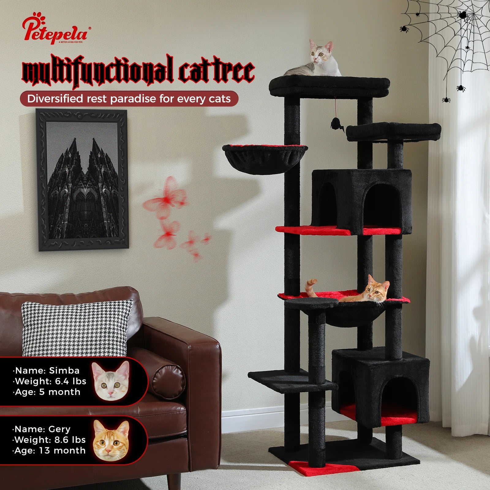 Tall Cat Tree Tower